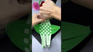 Dragon Boat Festival Handmade Boat Weave a super simple boat with paper strips Learn handmade DIY [upl. by Aseuqram]