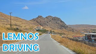 Driving Around Lemnos Greece [upl. by Ahsein]