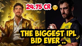 Mitchell Starc comes back to the IPL after eight years as the most expensive player in its history [upl. by Mcclelland89]