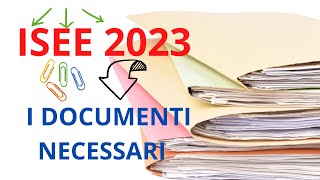 ISEE 2023 COSE COME RICHIEDERLO E CHE DOCUMENTI SERVONO PER AVERLO [upl. by Rufus165]