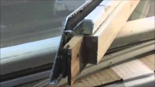 PART 11 BiltBest Oldach Pella Metal Clad Door Window Casement Sash Frame DIY Repairs [upl. by Nhepets]