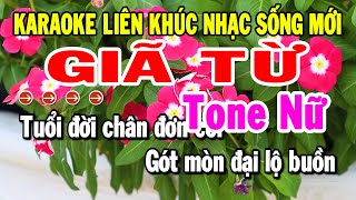 Karaoke Liên Khúc Tone Nữ Dễ Hát Nhất  Giã Từ  Nhạc Sống Bolero Mới Chuẩn Hay  Tuyển Chọn [upl. by Yraillih133]