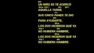 CANTOS PARA MISA  UN NIÑO SE TE ACERCÓ  OFERTORIO  LETRA Y ACORDES  NIÑOS [upl. by Afesoj777]