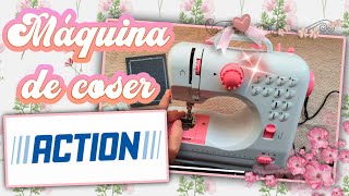 UNBOXING y como FUNCIONA la máquina de coser de ACTION 💗🪡🧵 [upl. by Pooh]