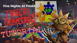 Backstage Arts and Crafts Daycare Tutorial  Five Nights at Freddys Help Wanted 2 [upl. by Shandra]