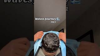 Day 1 🌊 waver 360waver hair wavetutorial viralvideo [upl. by Aurie883]