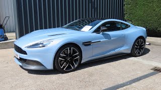 2015 Aston Martin Vanquish Carbon Black Edition  Start up exhaust and indepth tour [upl. by Balthazar638]