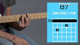 How to Play a B7 Barre Chord  Guitar Lessons [upl. by Lawton]