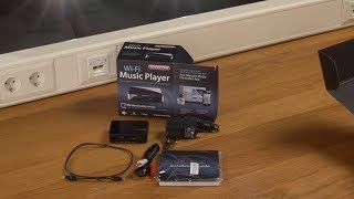 Unboxing en installatie van Sitecom WMA1000 WiFi Music Player  NEDERLANDS [upl. by Lyell]