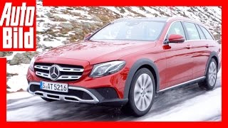 MercedesBenz EKlasse AllTerrain  ReviewTestdriveoffroadExterieurInterieur [upl. by Yllim]