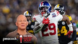 Giants Tyrone Tracy Jr continues momentum in Week 8  Fantasy Football Happy Hour  NFL on NBC [upl. by Ailsa]