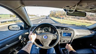 2008 Saab 93 19 TIDS 150HP POV Test Drive [upl. by Russon]