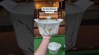 pure mela mine double glazed dinner set crockery312 [upl. by Yelruc499]