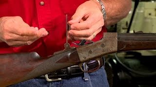 Gunsmithing  How to Make an Original Style Tang Sight for a Rolling Block Target Rifle [upl. by Crelin]