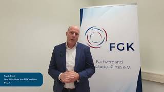 Chillventa 2024  Statement FGK Frank Ernst [upl. by Eema]