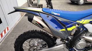 Sherco SE 250 Factory 2024  Motor Bike Fontanellato PR [upl. by Ahsiuqet512]