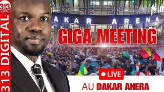 🔴DIRECT Dakar Aréna  Giga Meeting le rendez vous de Sonko et les patriotes [upl. by Tamera]