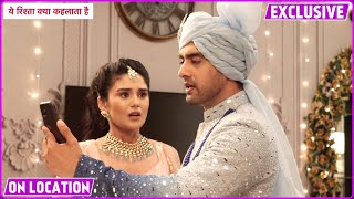 Yeh Rishta Kya Kehlata Hai  On Location  Armaan Ko Aaya Shocking Call Kya Armaan Karega Bagaawat [upl. by Malda381]