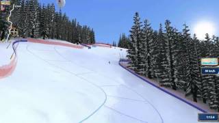 Werbetafelslalom  Ad Sign Slalom in Beaver Creek 2014 [upl. by Ahsek21]