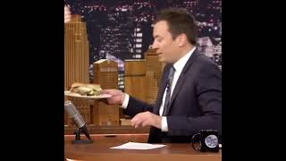 Jimmy Fallon knows Gigi Hadid’s mom won’t let her eat shorts [upl. by Oad306]