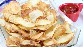 BATATA CHIPS SUPER CROCANTE SEQUINHA E FININHA [upl. by Lacombe]