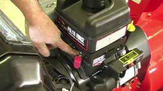 Check Fuel Valve if Snow Blower is not Starting [upl. by Evod175]