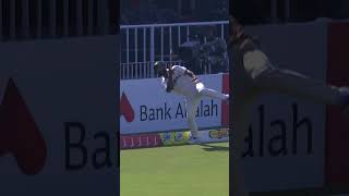 A brilliant attempt by Sajid before Zahid got his reward with wicket of Jamie PAKvENG  TestAtHome [upl. by Nnahtur]