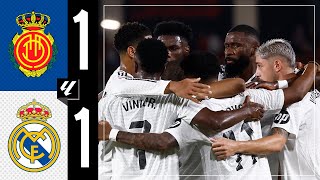 HIGHLIGHTS  RCD Mallorca 11 Real Madrid  LaLiga 202425 [upl. by Anaed]