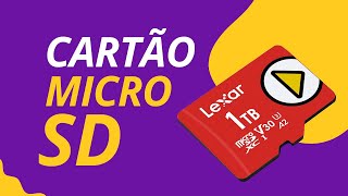 Cartão de Memoria Micro SD 1T LEXAR  Abrindo a Caixa [upl. by Yorle991]