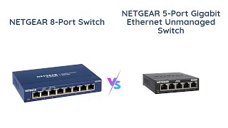 NETGEAR GS108 vs GS305  Which Gigabit Ethernet Switch is Better [upl. by Aivitnahs540]