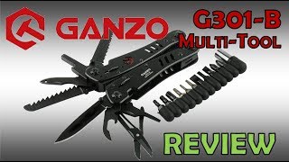 Review of the Ganzo G301B Multitool What do YOU think of this one [upl. by Merrilee905]