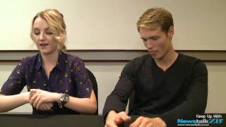 ZBTV Evanna Lynch and Robbie Jarvis [upl. by Takeo]