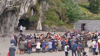 Chapelet du 21 février 2024 à Lourdes [upl. by Atirehs738]