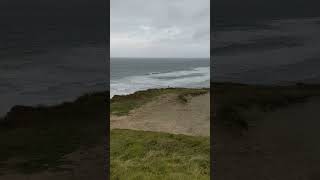 View over Lushington Beach Porthtowan Cornwall [upl. by Dina]