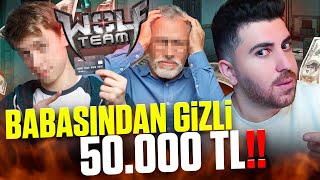 BABASINDAN GİZLİ 50000 TL HESAP DİZMİŞ wolfteam [upl. by Keynes]