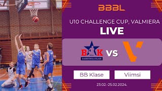 Basketbola klase 2014 vs KK Viimsi 2014  BBBL boys U10  Challenge Cup [upl. by Rodenhouse]