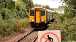 Trains at Saundersfoot August 2016 [upl. by Dnomad136]