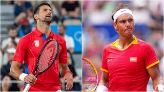 Novak Djokovic vs Rafael Nadal Paris Olympics 2024 [upl. by Anidan895]