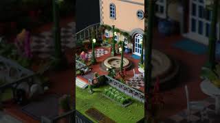 I made mergemansion ’s Conservatory in real life miniature diorama scalemodel [upl. by Ayotas]