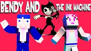 BENDY Y LA MÁQUINA DE TINTA EN MINECRAFT😱🎨BENDY AND THE INK MACHINE [upl. by Lyall]