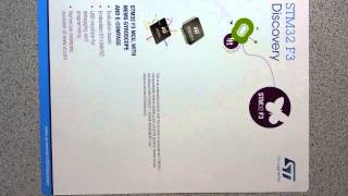 Unboxing STM32F3DISCOVERY Free Sample Microcontroller [upl. by Gereld]