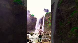 Big Waterfall 😳 Jahliya Pani ll minivlog shorts ytshorts viralvideo explore [upl. by Eilram]