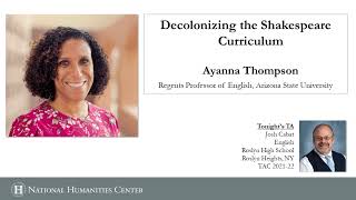 Decolonizing the Shakespeare Curriculum [upl. by Adnilym]