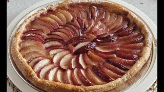 Recette  Tarte Fine à la Nectarine [upl. by Obaza29]