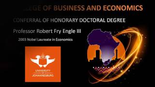 University of Johannesburg  Honorary Doctoral Degree  19 February 2018 [upl. by Oby]