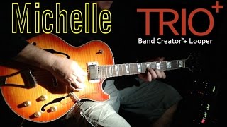 Michelle squeezed into Digitech TRIO Blues styles 12 [upl. by Marr]