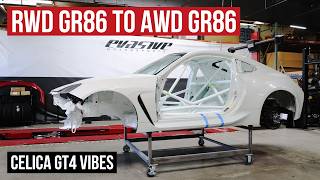 AWD GR86 quotGT4quot by Evasive Motorsports Update 2 Fab Work Paint Toyotas 2024 SEMA project [upl. by Onairelav]