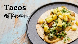 vegane TACOS Rezept  aus dem Kochbuch Vegan Low Budget Großer Geschmack zum kleinen Preis [upl. by Emma]