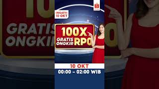 Jangan Lewatkan 10 Oktober Jam 00000200 WIB  Shopee 1010 Brands Festival Midnight Sale [upl. by Crescin]