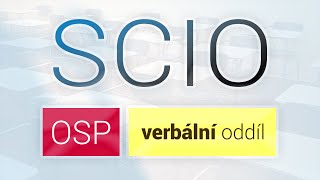 SCIO  OSP  VERBÁLNÍ ODDÍL  Tomáš Ficza 💙 LearnTubecz [upl. by Amilas]